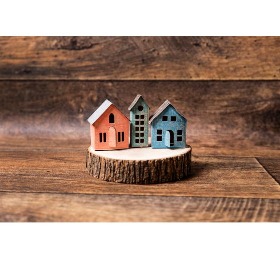 Fustella Sizzix Thinlits "Paper Village"