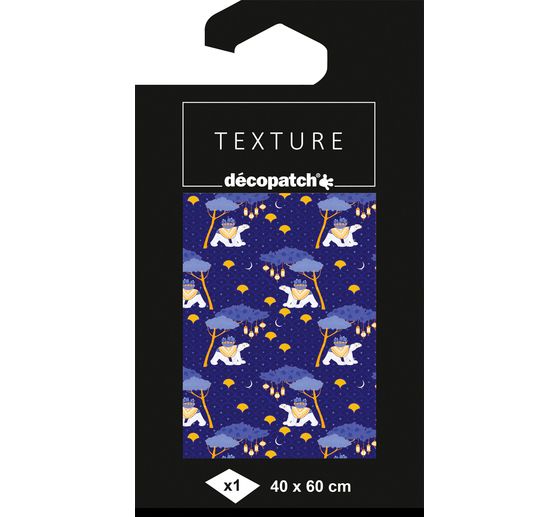 Carta decopatch a caldo "Orso polare"