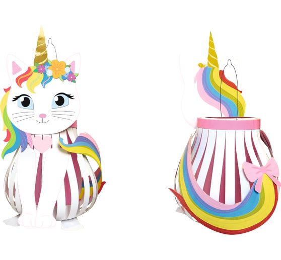 Lantern craft kit "Kittycorn"