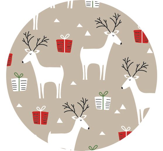 Cartoncino fotografico con motivi "Renna