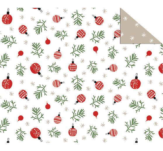 Cartoncino fotografico con motivi "Palline di Natale".