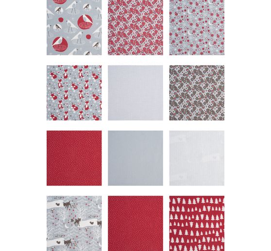 Fabric package "Kitzbühl II", Westfalenstoffe