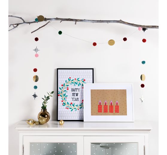 Sample folder chalk marker "Xmas in the air", 3 sheets