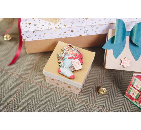 VBS Cardboard boxes "Square", 10 pieces