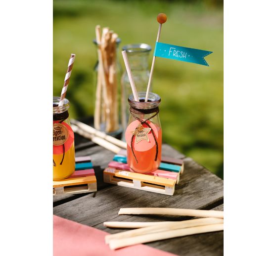 Kraft paper-Sticker "Self-made"