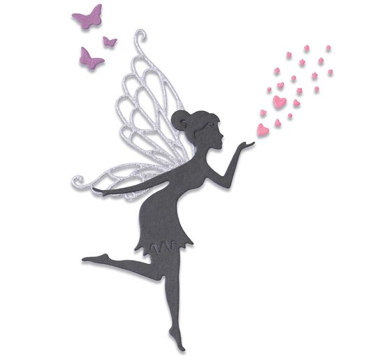 Sizzix Thinlits, fustella "Fairy Wishes"