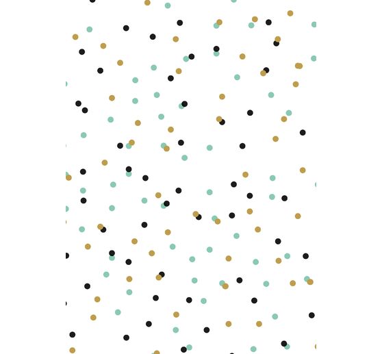 Cartoncino con motivi "Puntini di Menta
