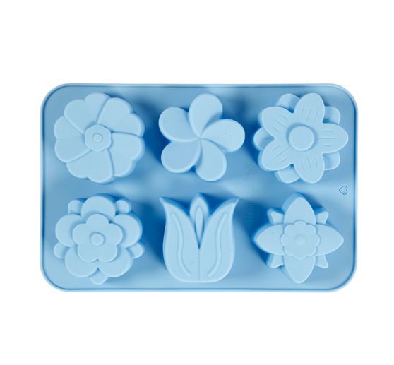Stampo per colata in silicone "Fiori"