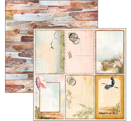 Scrapbook-Paper "Delta", 12 sheets, 30,5 x 30,5 cm