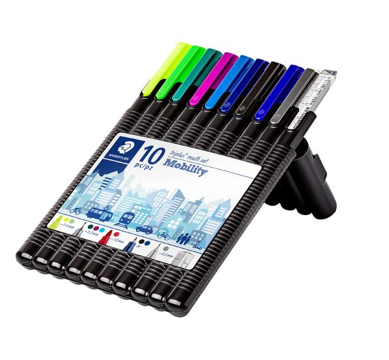 STAEDTLER triplus "to go" set da scrittura