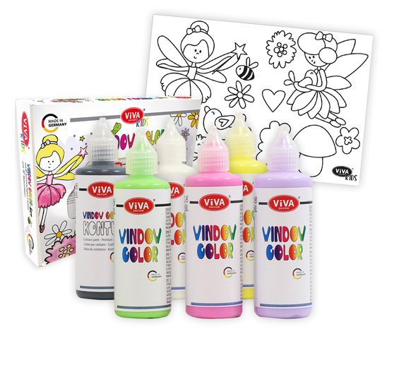 Viva KIDS Window Color Set "Magia delle fate