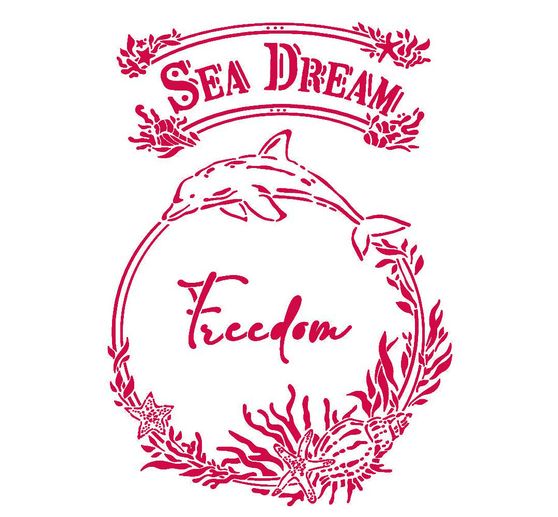 Stencil "Sea Dream" (Sogno del mare)