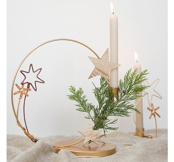 Elementi decorativi della stella "Skara" con magnete