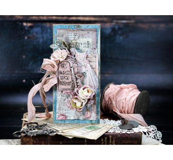 Blocco di scrapbook "Passione