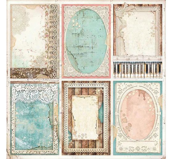 Blocco di scrapbook "Passione