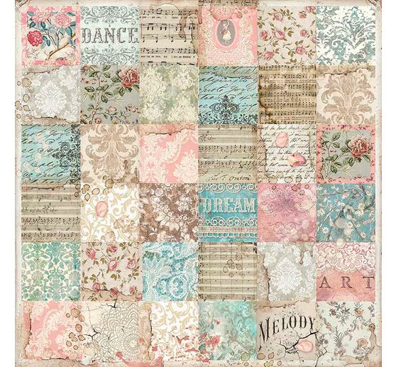 Blocco di scrapbook "Passione