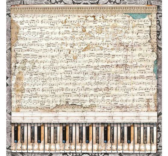 Blocco di scrapbook "Passione