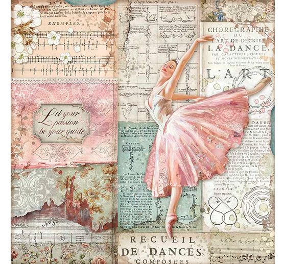 Blocco di scrapbook "Passione