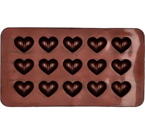 Stampi per cioccolato in silicone "Heart" (cuore)