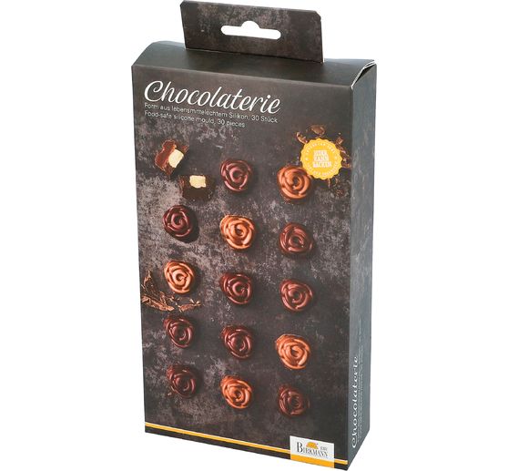 Silicone praline moulds "Rose"