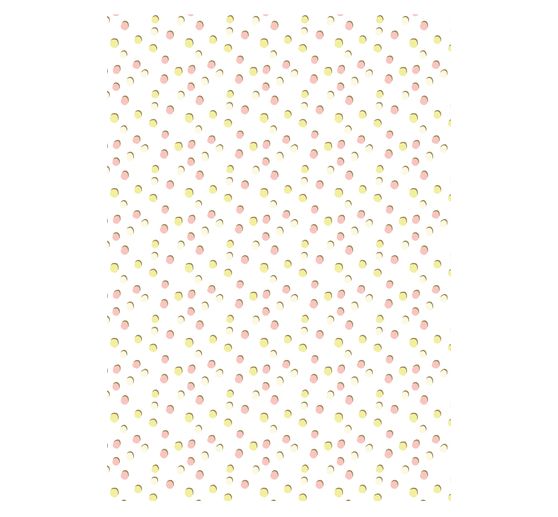 Carta decopatch a caldo "Gocce volanti