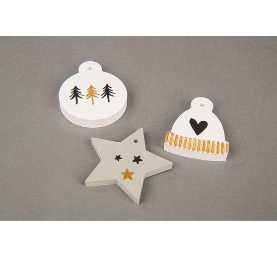 Silicone mold "Winter" with template