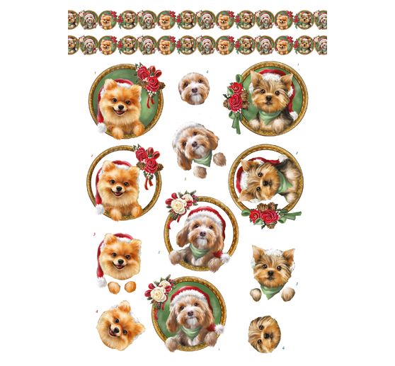 3D punched sheet book "Christmas Feelings"