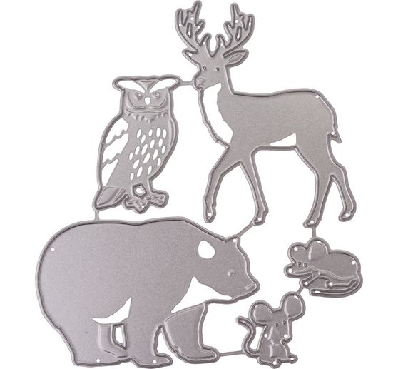 Fustella "Animali della foresta"