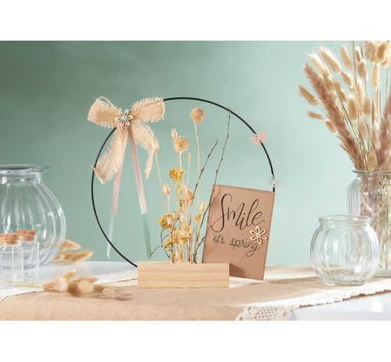 Metal ring "Circle", Black