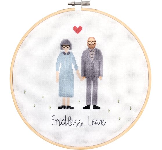 Rico Design Embroidery kit "Figurico Grandma & Grandpa"