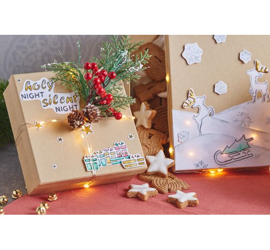 VBS Stencil set "Merry Christmas"