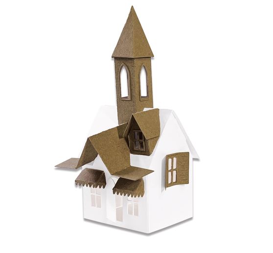 Set di fustelle Sizzix Thinlits "Village Collection by Tim Holtz".