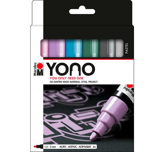 Marabu YONO Marker-set "PASTEL"