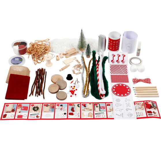 Craft box Secret Santa door "Christmas Scenes"