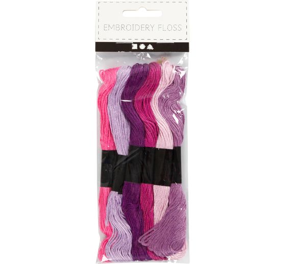 Embroidery thread set "Lilac"