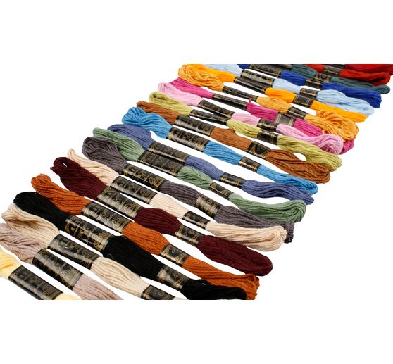 Embroidery thread set "Assorted colours"