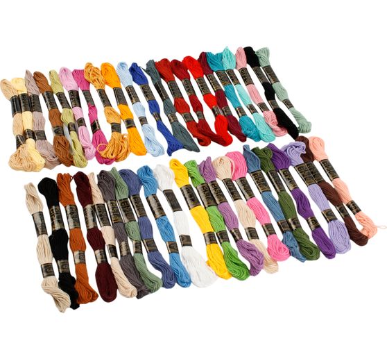 Embroidery thread set "Assorted colours"