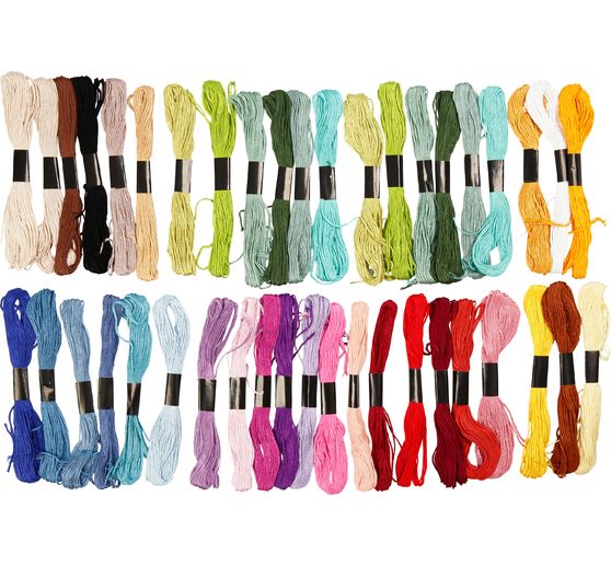 Embroidery thread set "Assorted colours"