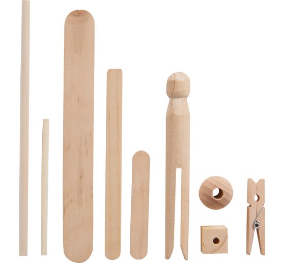 Scatola artigianale di base in legno