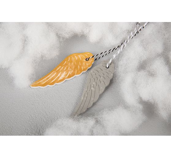 Silicone casting mould "Angel & wings"