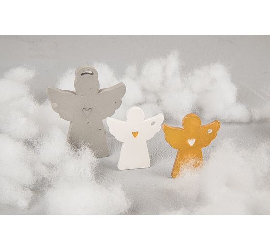Silicone casting mould "Angel & wings"