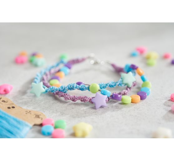 itoshii Beads set "Stars", pastel matte