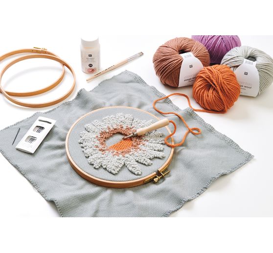 Rico Design Punch Needle Wood