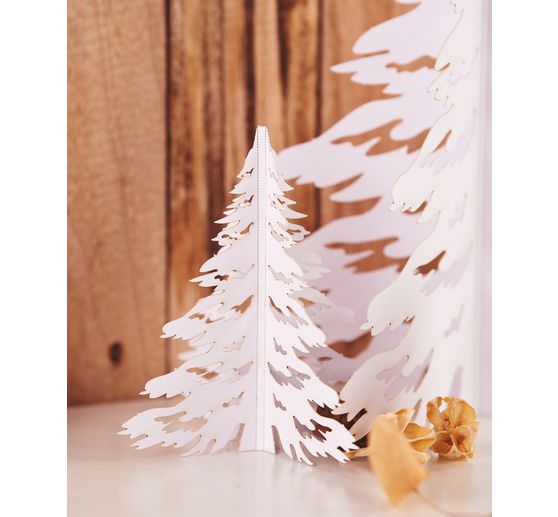 Scenario invernale di carta "Alce