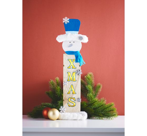 VBS Stand figure "Snowman", incl. lighting