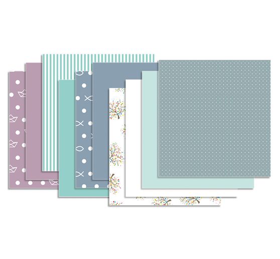 Assortimento di cartoncini con motivi "Conferma".