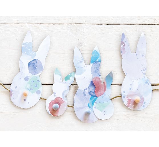 Motif cardboard "Watercolour