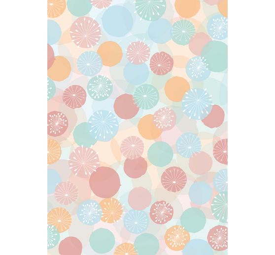 Motif cardboard "Pompons