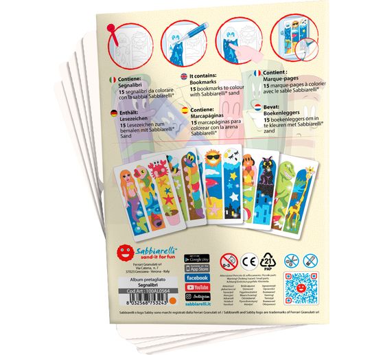 Sabbiarelli Sand-it for Fun Album Bookfriends