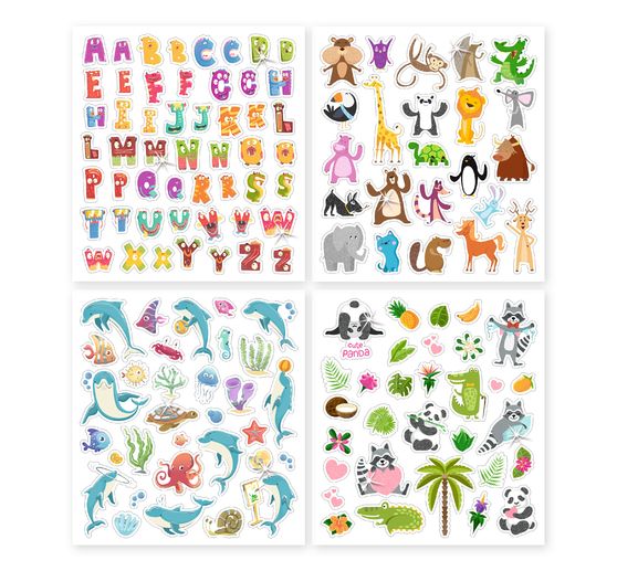 Glitter sticker "Animals"